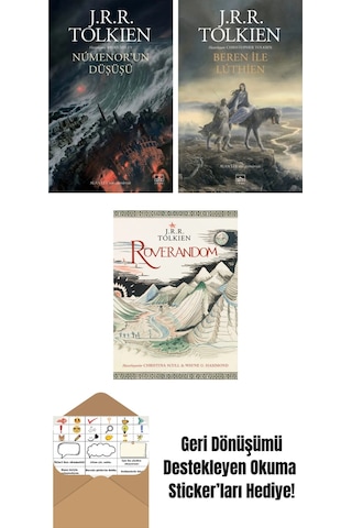Númenor Un Düşüşü + Beren İle Luthien + Roverandom Özel Ciltli Baskı