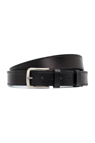 Siyah Erkek N-040-126 Grande Spor Kemer Genişlik 4 Cm