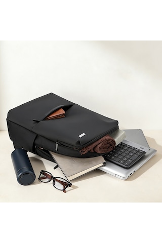 Go-des Go Des Gd-6005 Nefes Alabilen Kumaş Şok Emici Omuz Askılı Laptop Ve Notebook Sırt Çantası Siyah