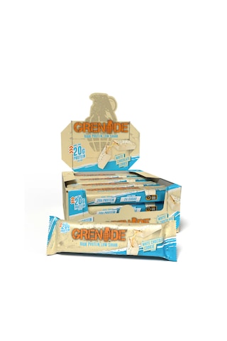 Grenade Protein Bar 60 Gr X 12 Adet - Beyaz Çikolata & Kurabiye