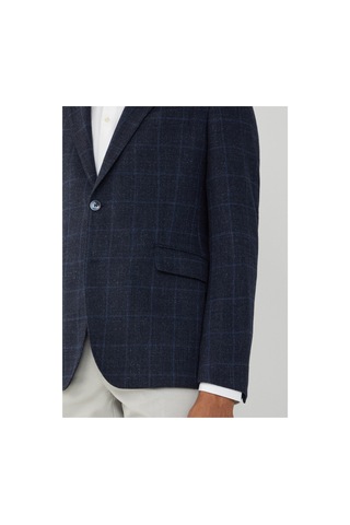 Hackett Lacivert Erkek Yün Karışımlı Ceket Hm443304