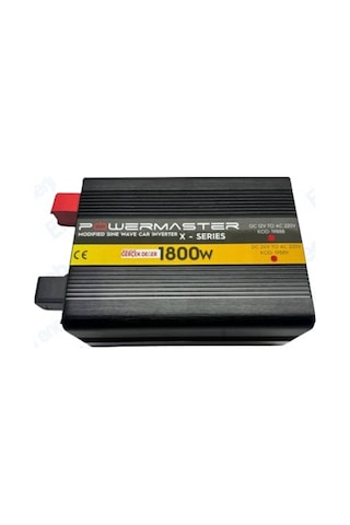 24 V Volt 1800 W Watt Modifiye Sinus İnverter İnvertör 24-220 V Çevirici Dönüştürücü Dijital Ekranlı