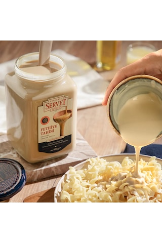 Servet Tek Kavrulmuş Taze Servet Tahini - 950g