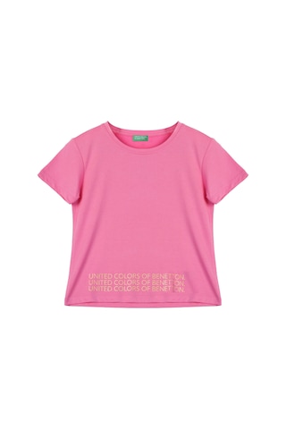 United Colors Of Benetton Kız Çocuk Tshirt Bnt-g21286 001