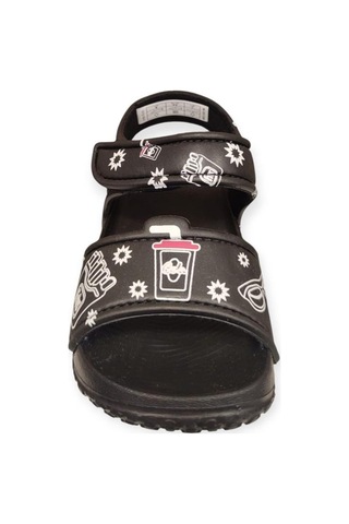 Pepino Py25-1980 Hafif Cırtlı Patik Çocuk Sandalet Siyah