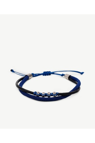 Yargıcı Deri Sarmalı Paracord Bileklik 26yebj8003x 021 Çok Renkli