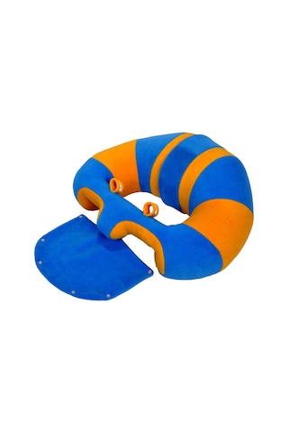 Bebek Destek Oturma Minderi Bebeyatmaz - Mavi Sarı