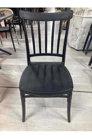 Vıolet Model Siyah Renkli 6'lı Plastik Sandalye