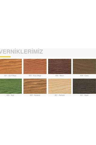 Gen Ahşap Verniği Açık Meşe 2,5Kg