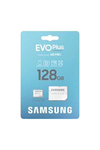 Samsung Evo Plus MB-MC128SA/TR 128 GB Micro SD Hafıza Kartı