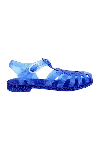 Meduse Kadın Parıltılı Mavi Sandalet Sun201- Cobalt Paillete-14628