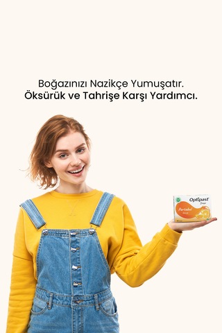 Optipast Drops Portakal & C Vitaminli 16 Pastil