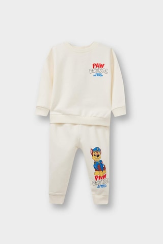 Defacto Erkek Bebek Paw Patrol 2li Takım Sweatshirt Eşofman Altı F4528a525auer118 Ekru