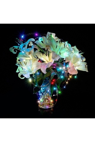 Tongxida 10m 5v 6w 500lm Led Gümüş Işık Dizisi, Usb İle Çalışan Smd-0603 Festival Lambası / Dekorasyon Işık Şeridi Turuncu Yeş Diğer