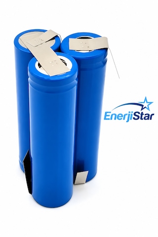 10.8v / 12v Matkap Uyumlu 3 Lü 18650 2.4a Lithium Pil Grubu 2400mah Li-ion Batarya Hücresi