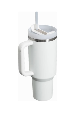 Stanley Quencher Pipetli Termos Bardak 1.18 Lt Stanley0513 Buz Beyaz
