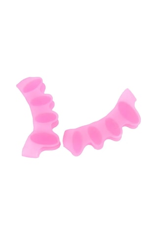 2 Adet 1 Çift Silikon Ayak Ayırıcı Bunion Düzeltici Çekiç Ayak Düzeltici Yumuşak Silikon Malzeme İçin Ayak Ayırma Ayak Bakımı Aracı Açık Sarı