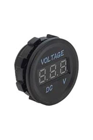 Voltmetre Pano Tip 28mm Düz