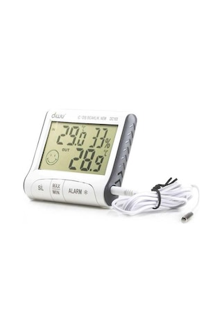 Dc103 İç Dış Max-min Prob Termometre Nem Ölçer