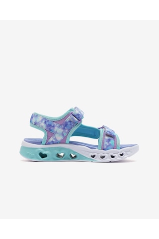 Skechers Flutter Hearts Sandal-blurry Love Büyük Kız Çocuk Lavanta Işıklı Sandalet 303110l Lvaq Mor