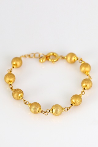 Çelikoğlu Kuyumculuk 14 Ayar Habbe Bileklik 9,65 G Açık Sarı