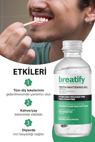 Breatify Diş Beyazlatıcı Jel 20 ML