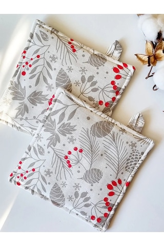 Emılıy Home Pamuklu Tutacak Seti 263301859 Beyaz