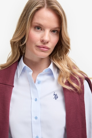 U.S. Polo Assn. U.s. Polo Assn. Kadın Açık Mavi Gömlek Basic 50324791-vr003 Acık Mavı
