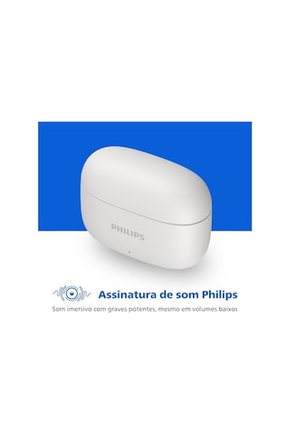 Tws Kablosuz Bluetooth Kulaklık, Mikrofonlu, Bar Tasarımlı, Ipx4 Ve 24 Saatlik Toplam Güç Kaynağı, Beyaz Tat1109wt/00