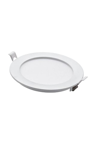 Zmr-205 2 Li Set 15w Gömme Led Spot Slim Panel 6500k Beyaz Işık Yuvarlak Alüminyum Kasa Tavan Spotu
