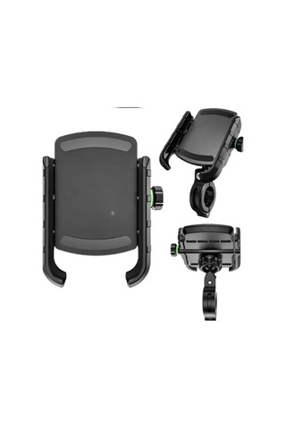 Bst3 Motosiklet Gidon Ve Ayna Bağlantılı Motor Ve Bisiklet Uyumlu Telefon Tutucu - 9048393105316ynt