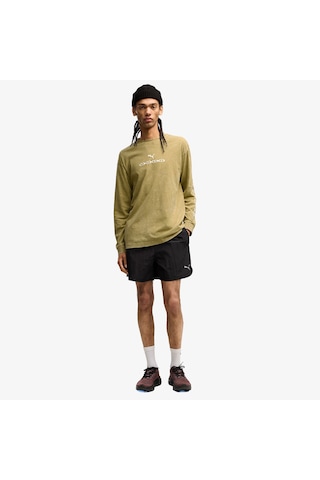 Puma Run Culture Collective Erkek Kahverengi T-shirt 636755