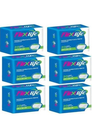 Flexilife Altı Bezi Serme Yatak Koruyucu Örtü 60X90 Cm 30 L