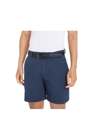 Tommy Hilfiger Hudson Leather 3.0 Erkek Mavi Kemer - Am0am13379 Mavi
