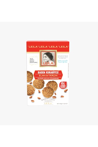 Balanu Badem Kurabiyesi Elma Tarçın Glutensiz 160 G