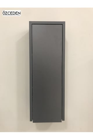 Çok Amaçlı Banyo Mutfak Dolabı 70Cm Mdf Antrasit Gri Mat Renkli (546030482) Antrasit