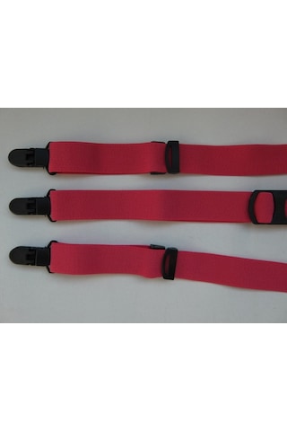 Fuşya Bayan Pantolon Askısı 2.5 Cm Genişliğinde Fuşya