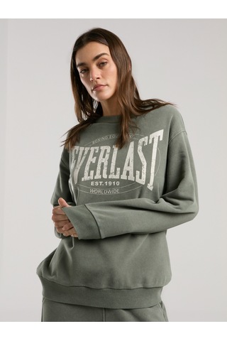 Everlast Authentic Boxing Wmn Haki Kadın Sweatshirt Haki