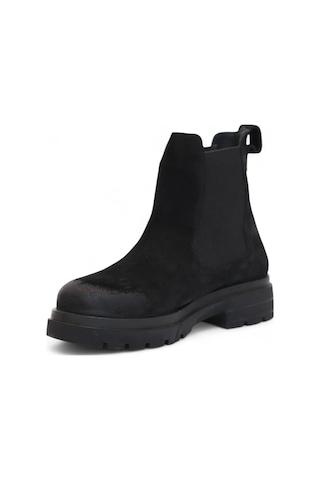 Hammer Jack 2102 Anatomik Tabanlı Ultra Hafif Hakiki Deri Chelsea Siyah-nubuk Siyah