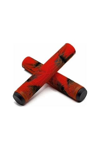 Epic 165mm Kırmızı Siyah Renkli Bmx Dirt Jump Bisiklet Elcik Kırmızı