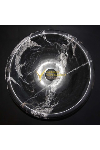 Toros Siyah Dışı Çizik Patlatma V Lavabo