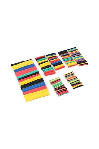 530 Parça Makaron Kablo Yalıtım Isı Daralan Kablo Tamir Seti