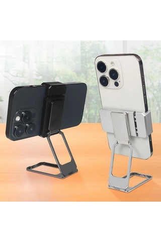 Telefon Standı 360 Derece Dönen Tüm Telefon Tipleri İle Uyumlu Metal Braket