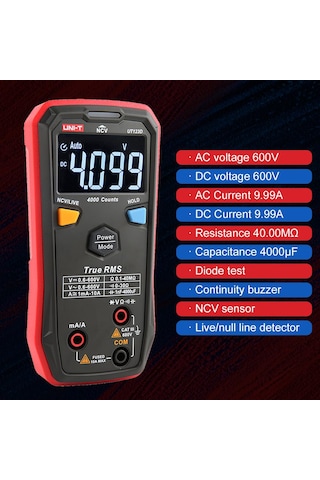 Uni-t Ut123d True Rms Akıllı Dijital Multimetre