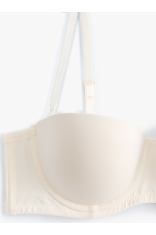Koton Push Up Sütyen Balenli Dolgulu Basic Ekru 4slk10002mk 4SLK10002MK002 Ekru