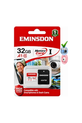 32gb Hafıza Kartı Mini Kamera Ev Araç Güvenlik Kamerası Uyumlu Telefon Micro Sd Class10
