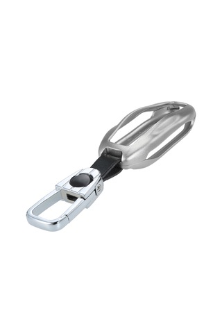 Neevoyu Tesla Model 3/s Anahtar Kılıfı, Alüminyum, Sinyali Etkilemez, Metal Anahtar Zinciri İle, Kırılmaya Dayanıklı, Silver