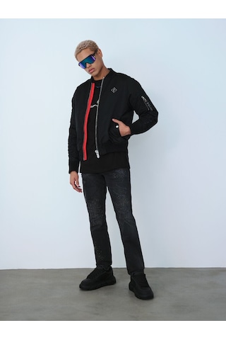 LOFT Regular Fit Erkek Mont Lf2037234 Q1.v1 Siyah