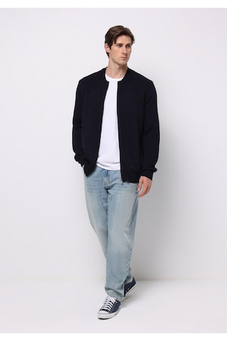 Colins Regular Fit Erkek Lacivert Hırka Cl1076576 Q1.v1 Nav Lacivert