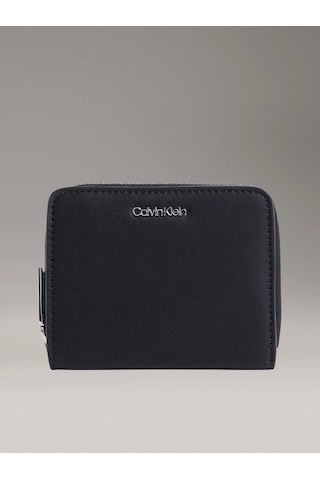 Calvin Klein Ck Must Md Zıp Around W/ Flap Kadın Siyah Cüzdan Lv04f1029g-ub1 Siyah